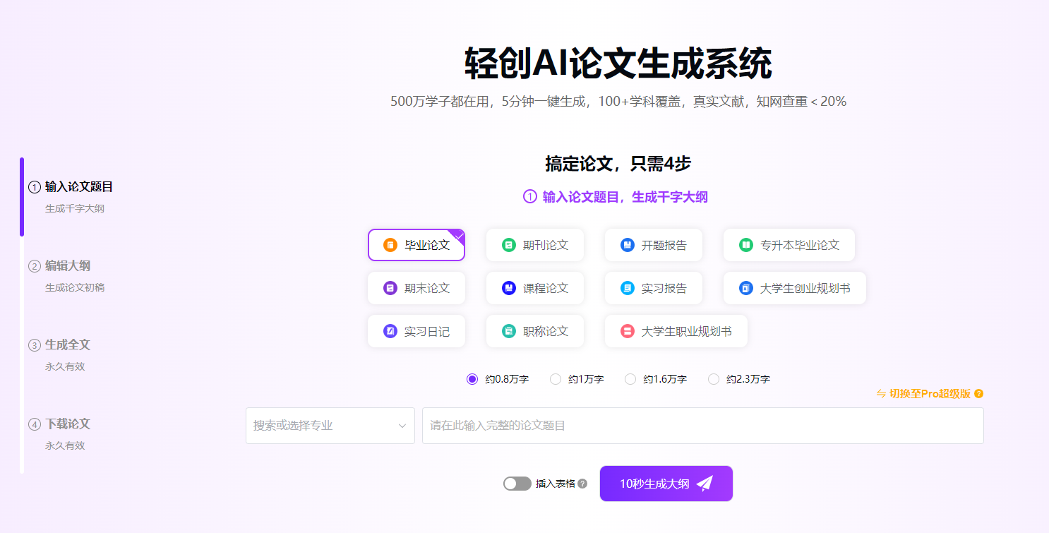 AI论文自动生成系统功能强大，一键出稿，三分钟轻松生成一篇万字以上原创论文